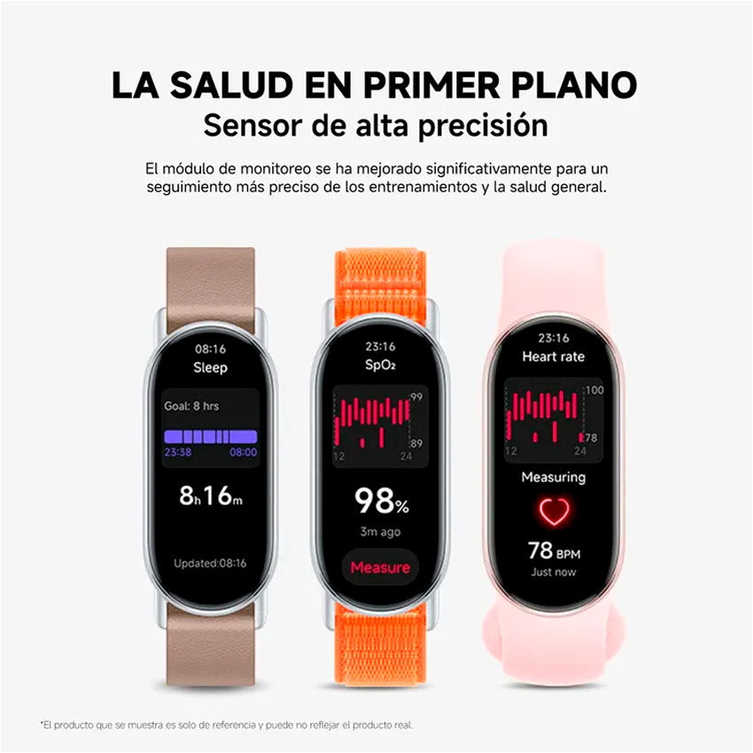 XIAOMI FITNESS BAND MI SMART BAND 9 MONITOREO DE SALUD ACTIVIDAD FISI