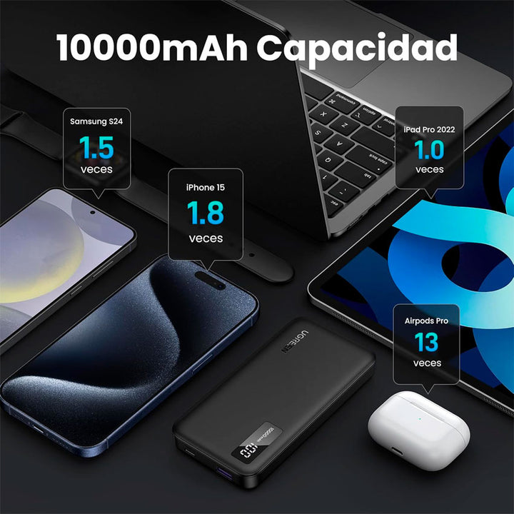 Bateria de Respaldo Ugreen 10000 Mah 20w