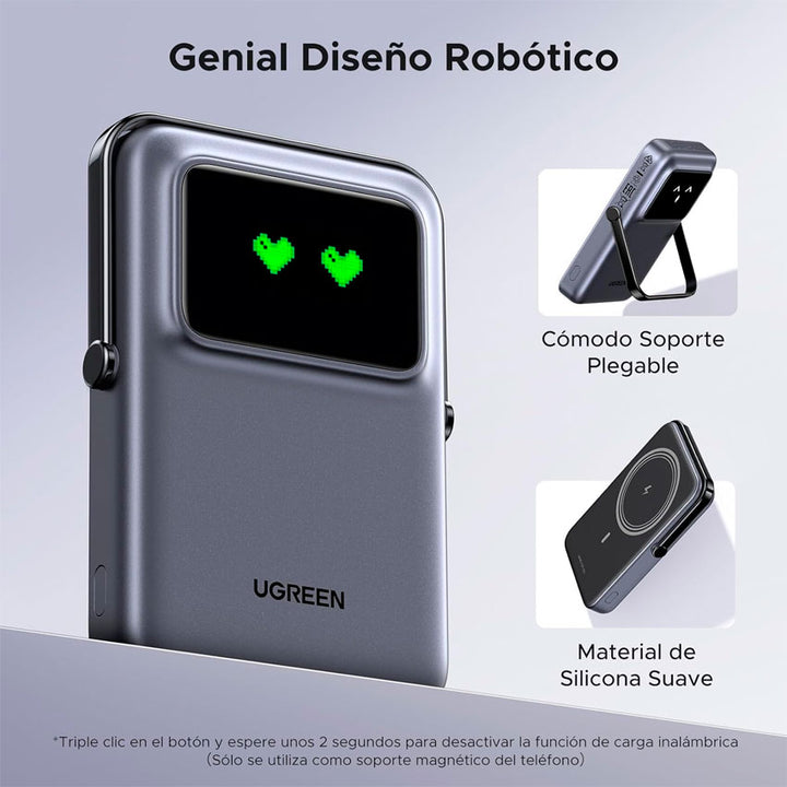 Bateria de Respaldo Magnetico Ugreen 10000 Mah 20w
