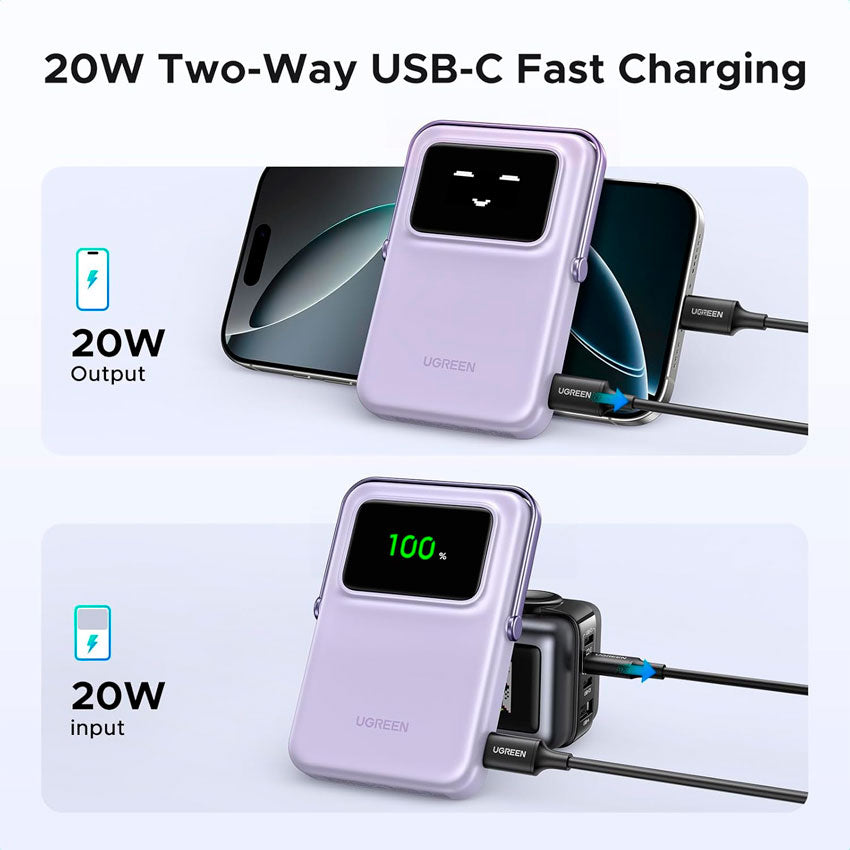 Bateria de Respaldo Magnetico Ugreen 10000 Mah 20w