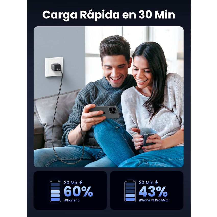 Adaptador Ac Usb Ugreen 20w