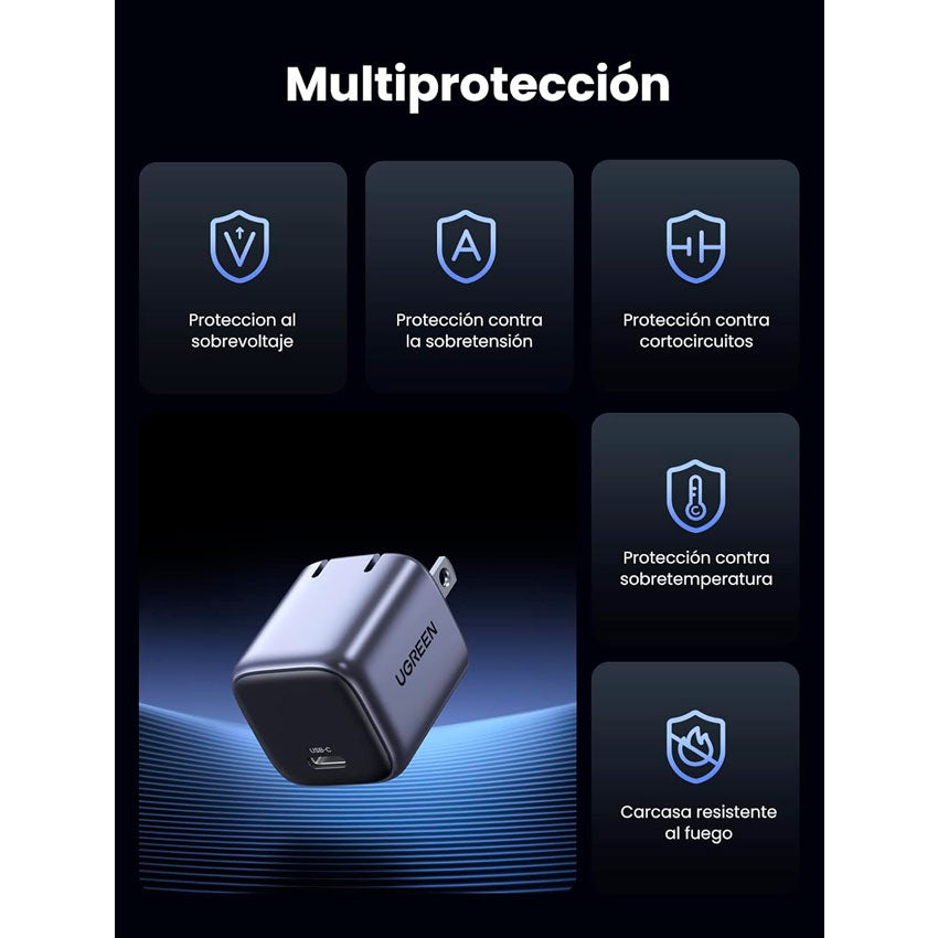 Adaptador Ac Usb Ugreen 20w