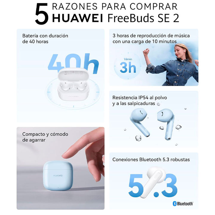 Audifonos True Wireless Huawei Freebuds Se 2 Blanco