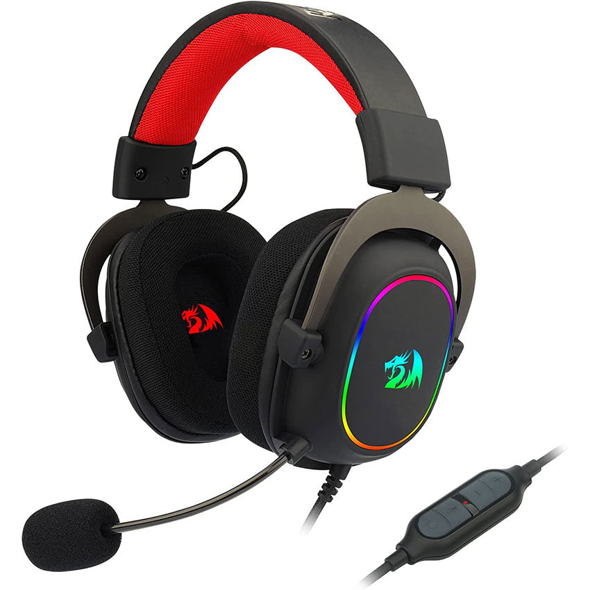 REDRAGON AUDIFONOS ALAMBRICOS GAMER ON EAR COLOR NEGRO