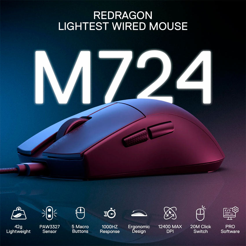 MOUSE GAMING REDRAGON