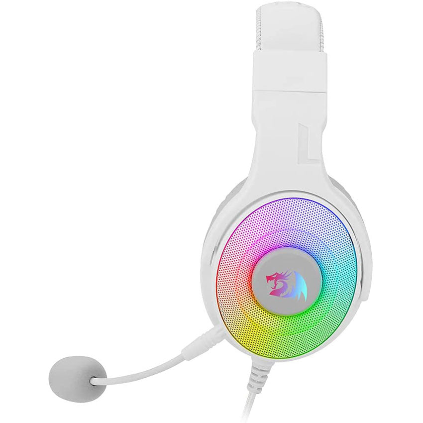 REDRAGON AUDIFONOS ALAMBRICOS GAMER ON EAR COLOR BLANCO