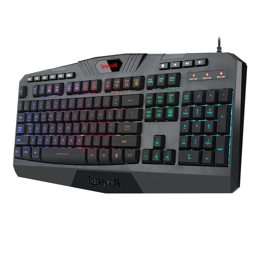 REDRAGON TECLADO GAMING HARPE PRO K503A-RGB