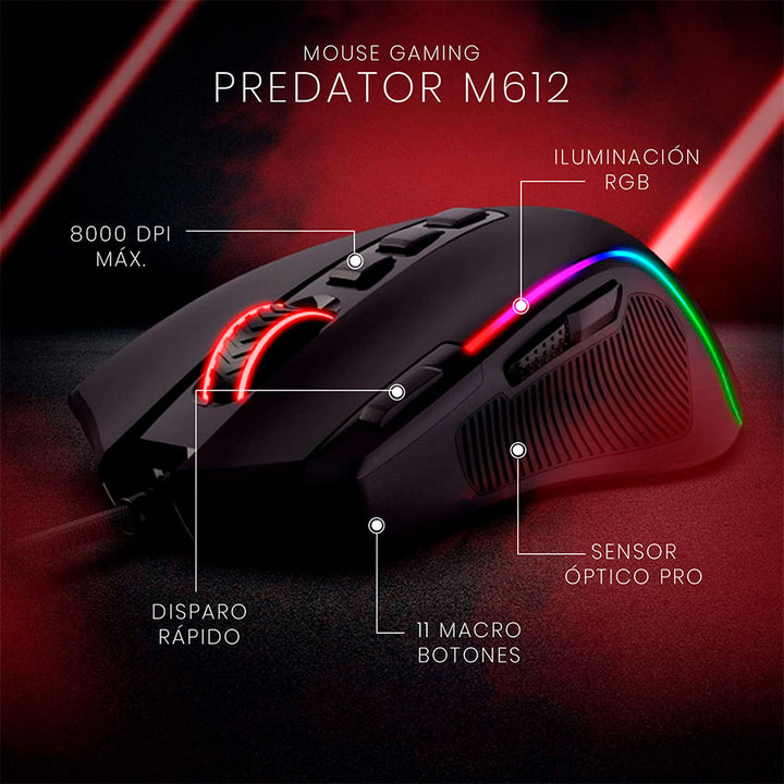MOUSE GAMING REDRAGON