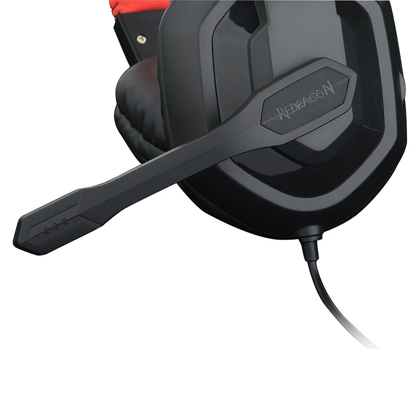 REDRAGON AUDIFONOS ALAMBRICOS GAMER ON EAR COLOR NEGRO