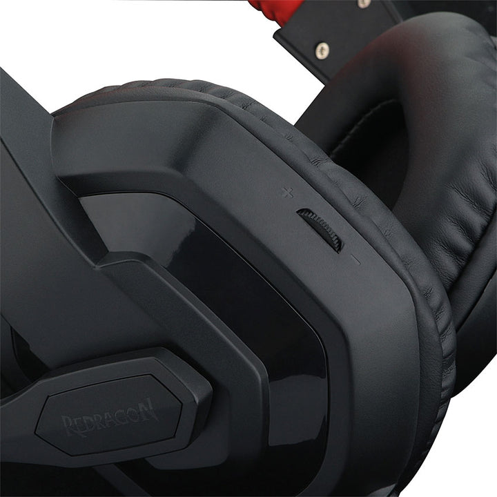 REDRAGON AUDIFONOS ALAMBRICOS GAMER ON EAR COLOR NEGRO