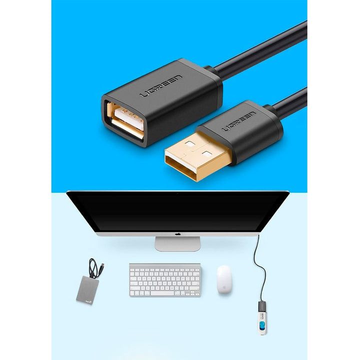 Ugreen Cable Extensor Usb 2.0 1 Metro Usb-a Macho a Hembra Ps