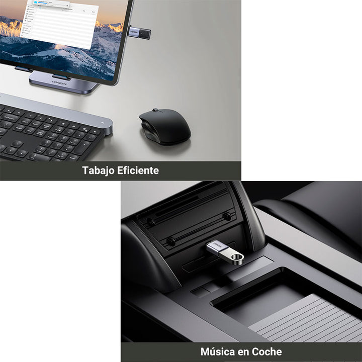 Ugreen Adaptador Otg Usb Tipo " C" a Usb Hembra