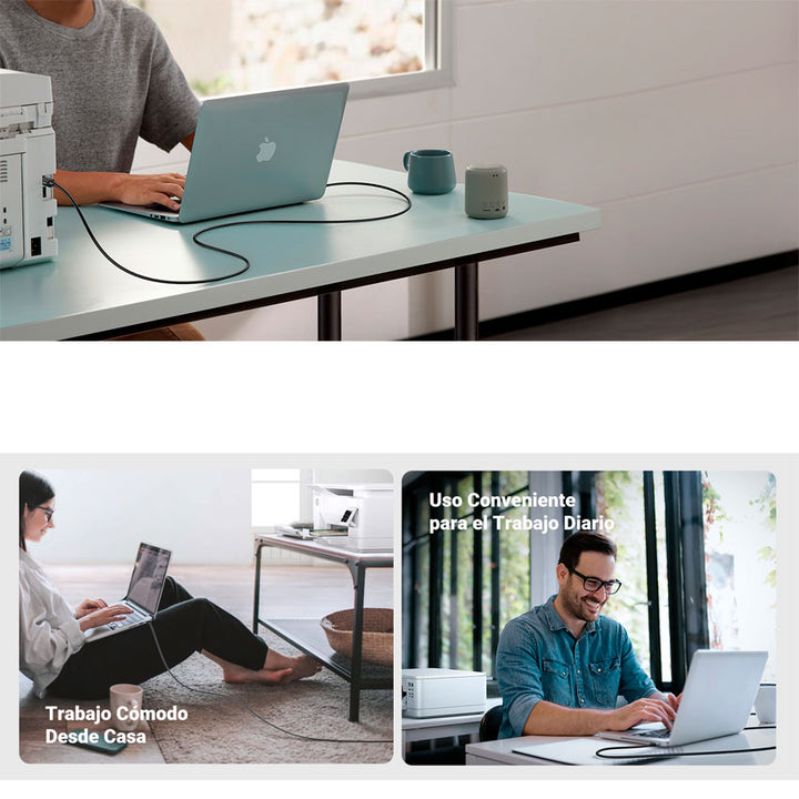 Ugreen Cable Usb-c a Usb-b 2.0 para Impresora 1 Metro
