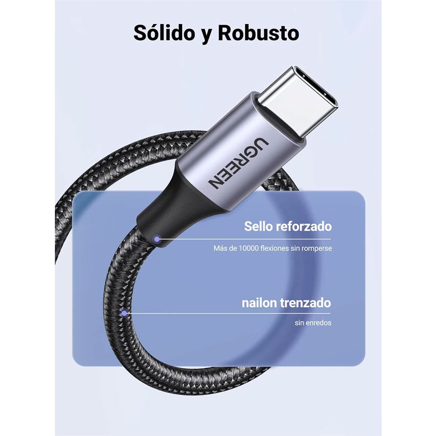 Cable Usb a Usb Tipo " C" Ugreen