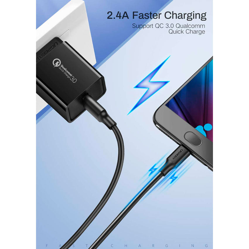 Ugreen Cable Usb a Usb Micro 18w 2mt