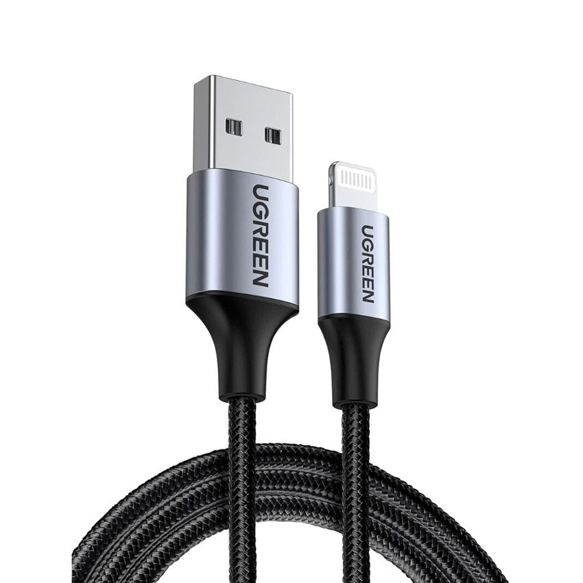 Ugreen Cable Usb a Usb Lightning 1 Metro con Certificación Mfi