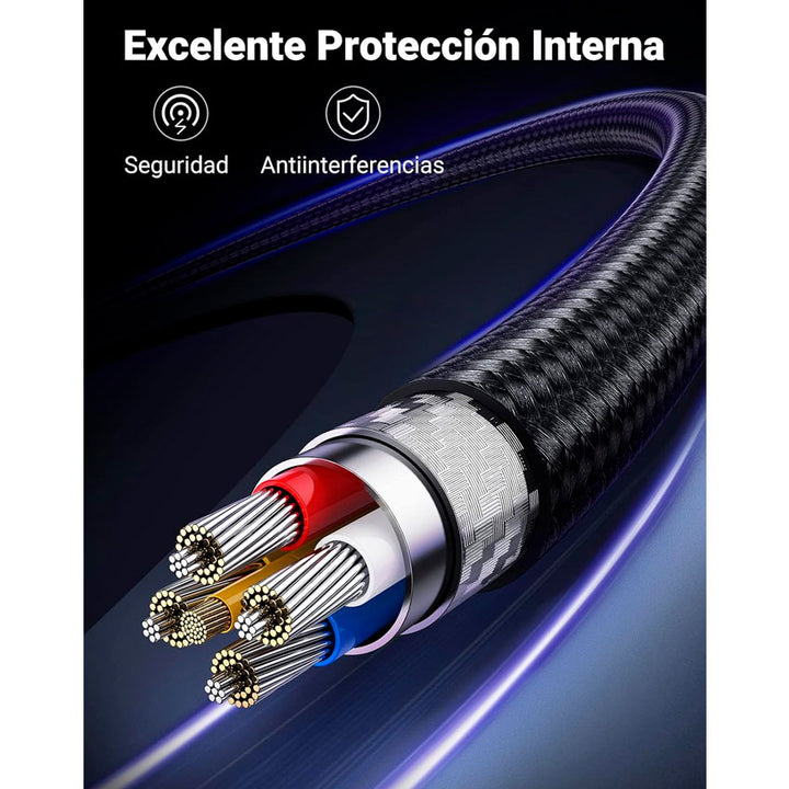 Ugreen Cable Usb a Usb Lightning 1 Metro con Certificación Mfi