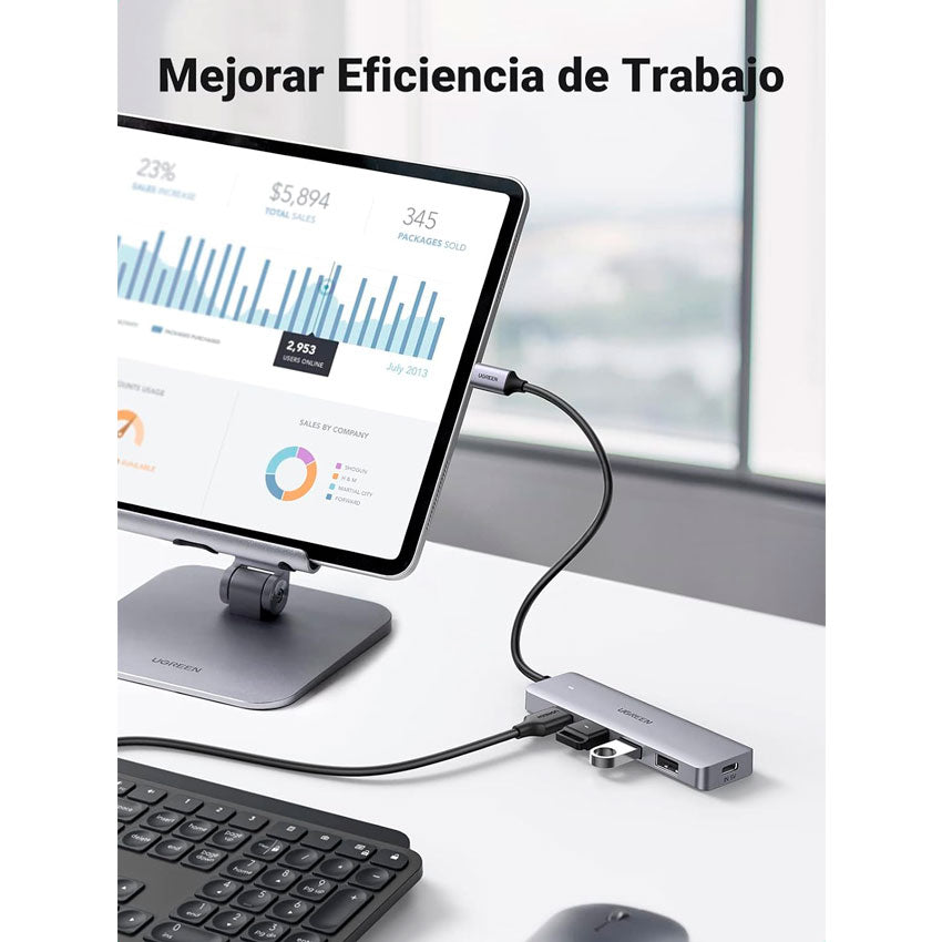 Hub de 4 Puertos Ugreen