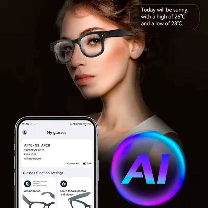 Lentes Inteligentes con Camara ( Aimb-g1) Rb-425 Importamex