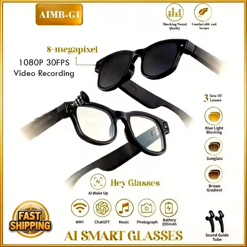 Lentes Inteligentes con Camara ( Aimb-g1) Rb-425 Importamex