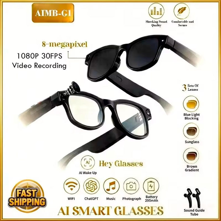 Lentes Inteligentes con Camara ( Aimb-g1) Rb-425 Importamex