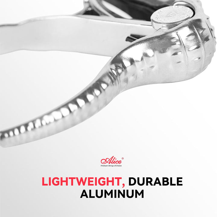 Capotraste de Presion Alice Crocodile Pearl Chrome ( A007g/pc-22)