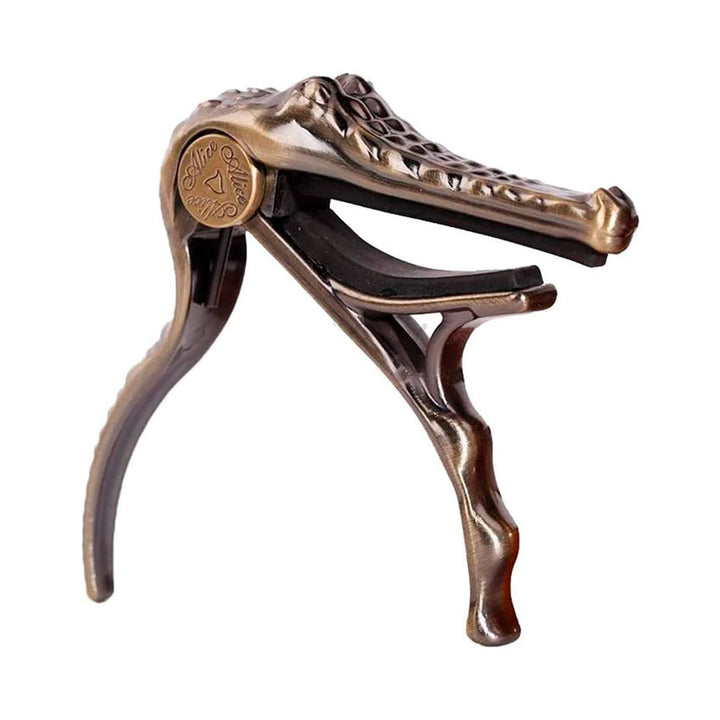 Capotraste de Presion Alice Cocodrilo Bronce