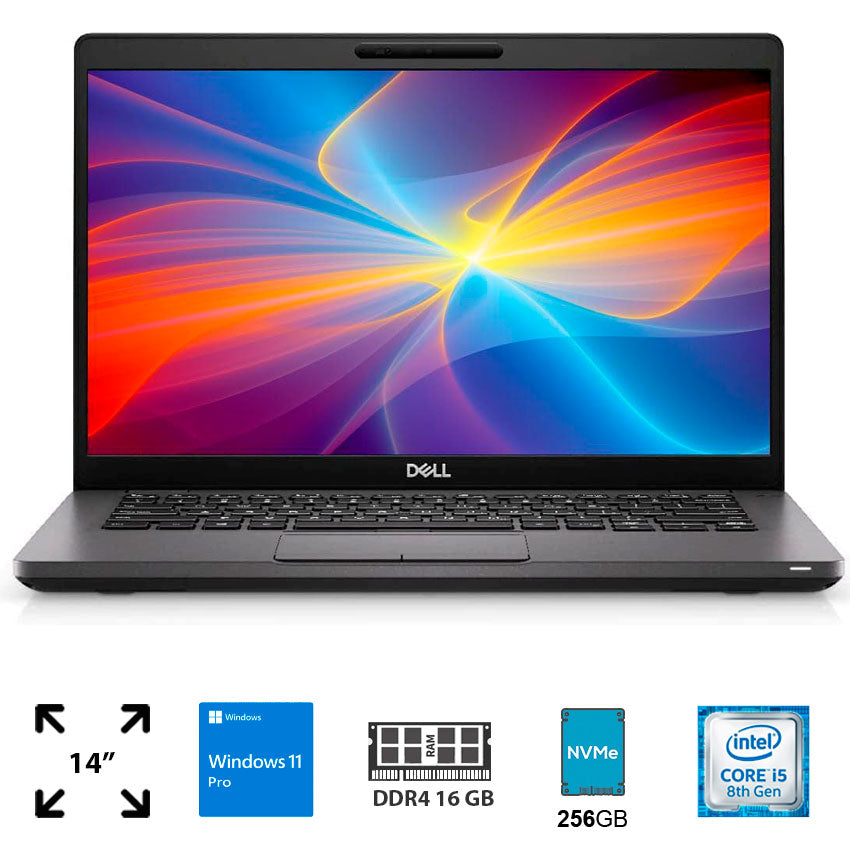 LAPTOP DELL 14" 16 GB RAM, 256 GB DISCO DUROS