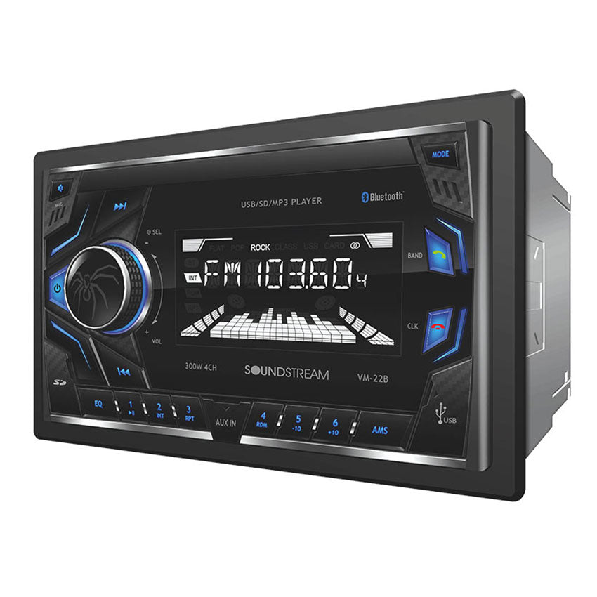 SOUNDSTREAM AUTO STEREO BLUETOOTH, RADIO FM/AM, USB, AUX.