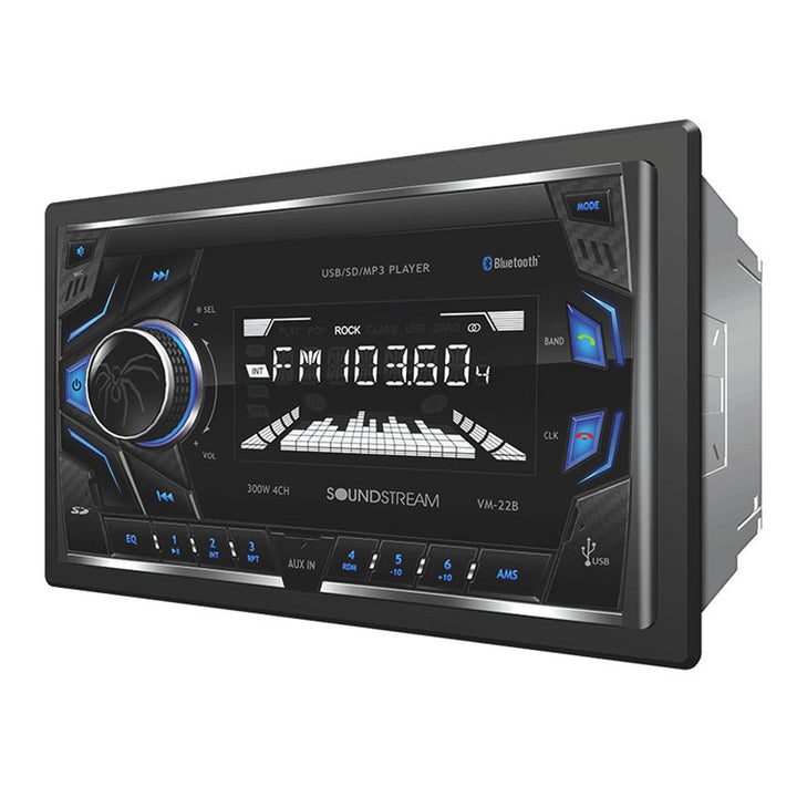 SOUNDSTREAM AUTO STEREO BLUETOOTH, RADIO FM/AM, USB, AUX.