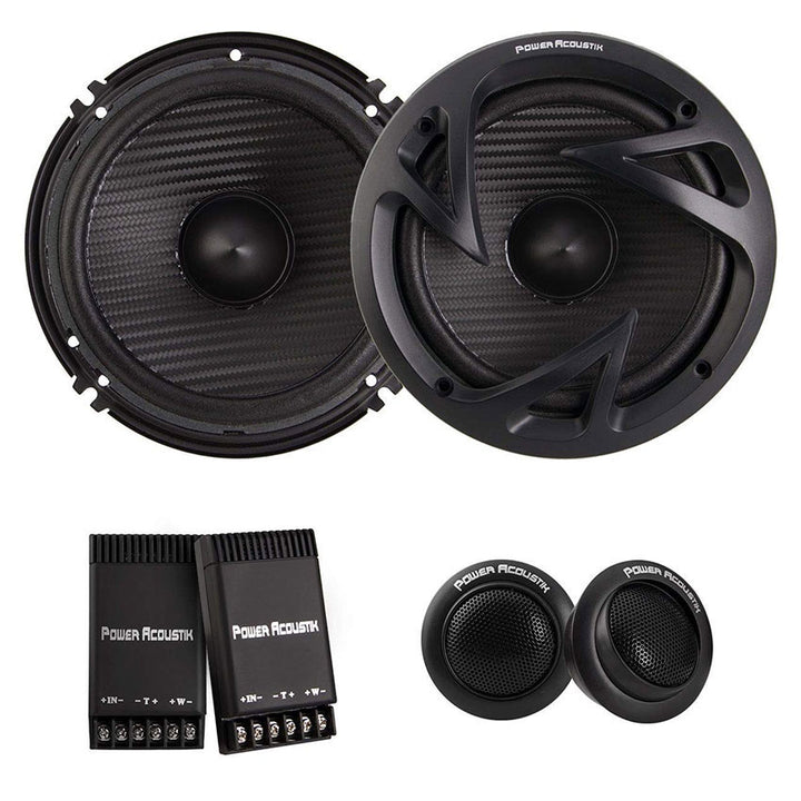 POWER ACOUSTIK BOCINAS 6.5"