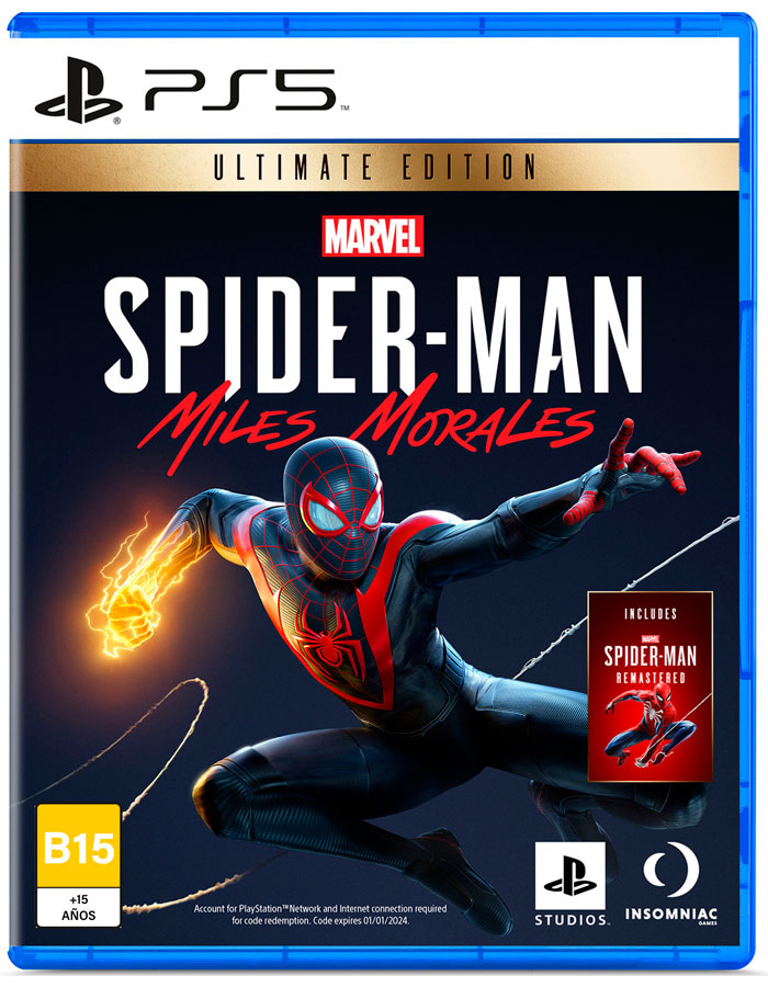 Ps5 Spider-man Miles Morales Ultimate Edition