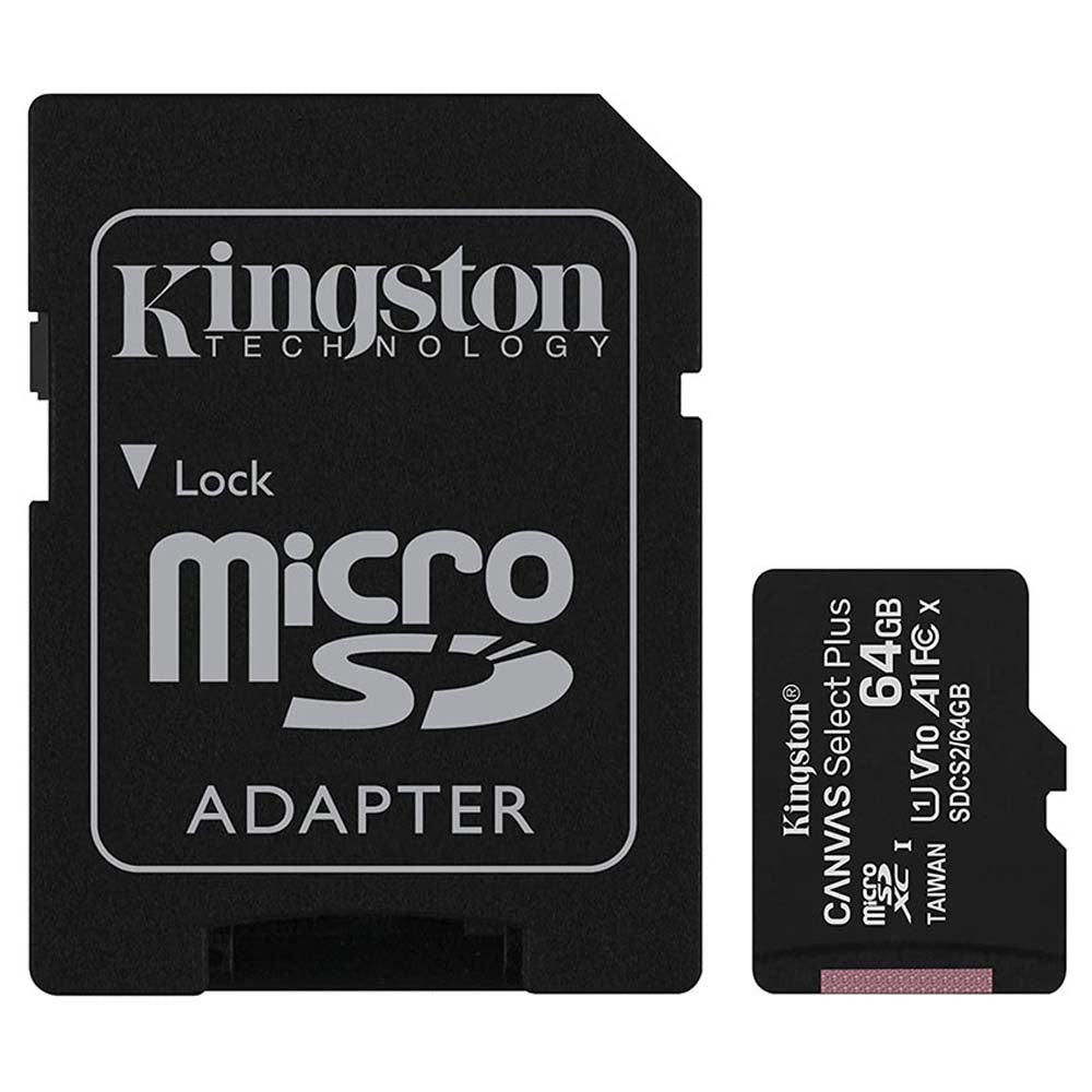 KINGSTON MEMORIA MICRO SD 64GB SDCS2/64GB