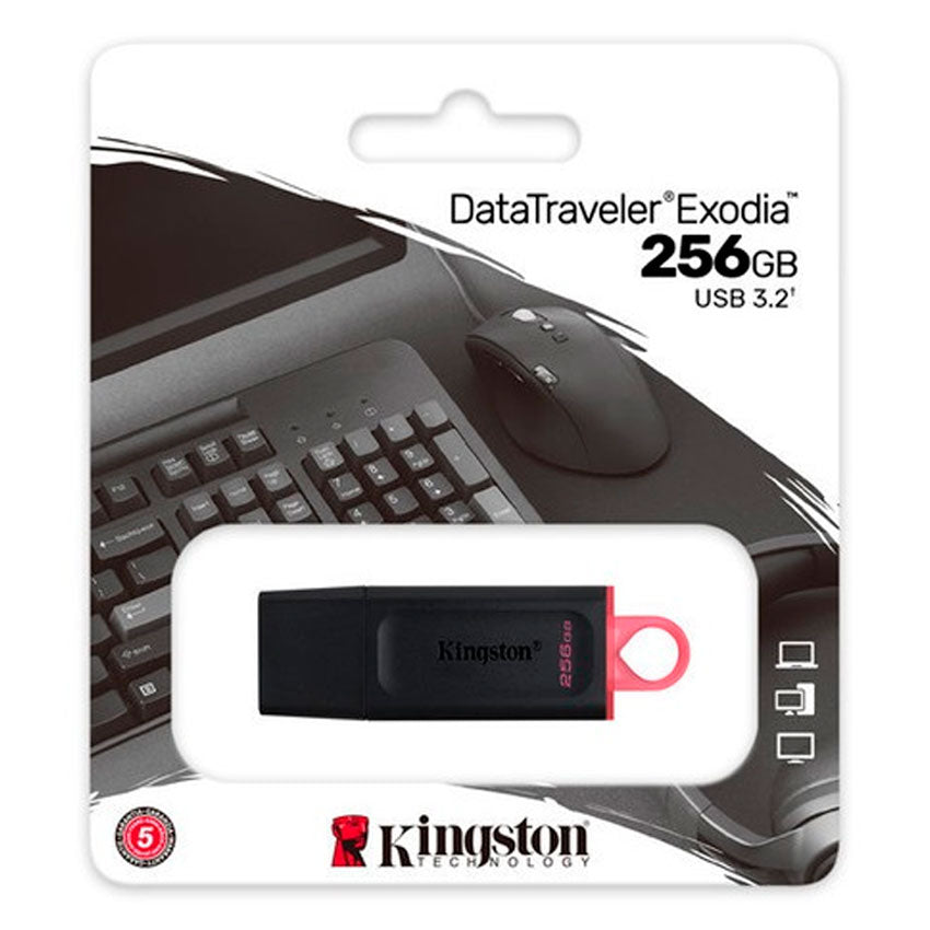 KINGSTON MEMORIA USB 256GB DATATRAVELER EXODIA 3.2