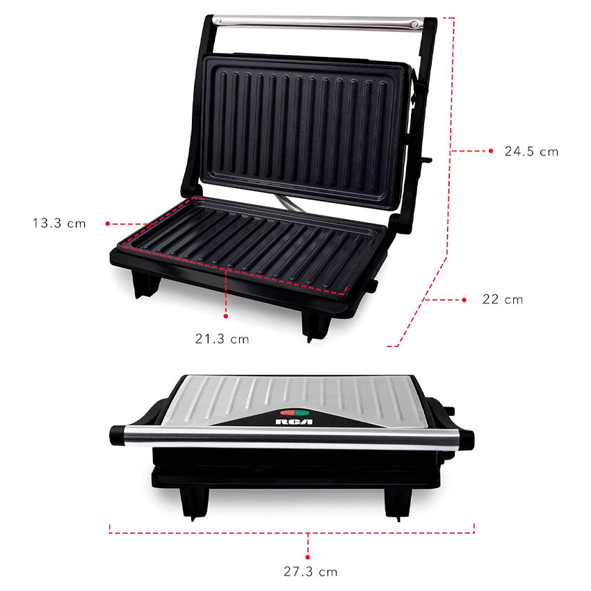 Parrilla Electrica Rca Parrilla Panini RCA PARRILLA PANINI