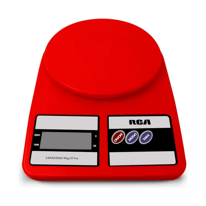 RCA BASCULA DIGITAL DE COCINA ROJA