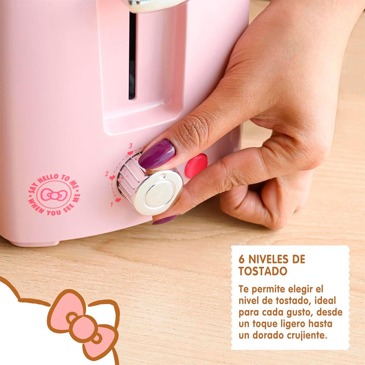 RCA TOSTADOR DE PAN HELLO KITTY