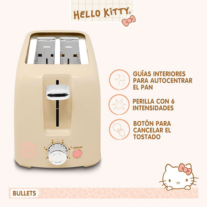 Tostador de Pan Hello Kitty Blanco Rca