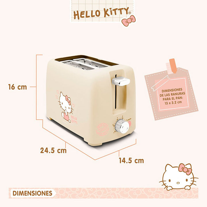 Tostador de Pan Hello Kitty Blanco Rca