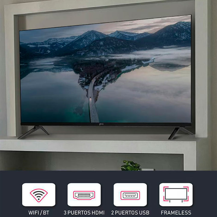GHIA SMART TV WHALE 40” D-LED FHD OPTICO DOLBY AUDIO
