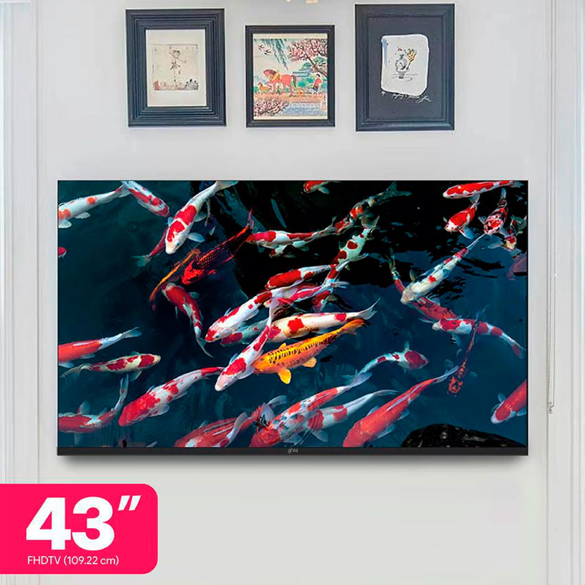 GHIA SMART TV WHALE 43” FHD D-LED 60 HZ WIFI DOLBY AUDIO