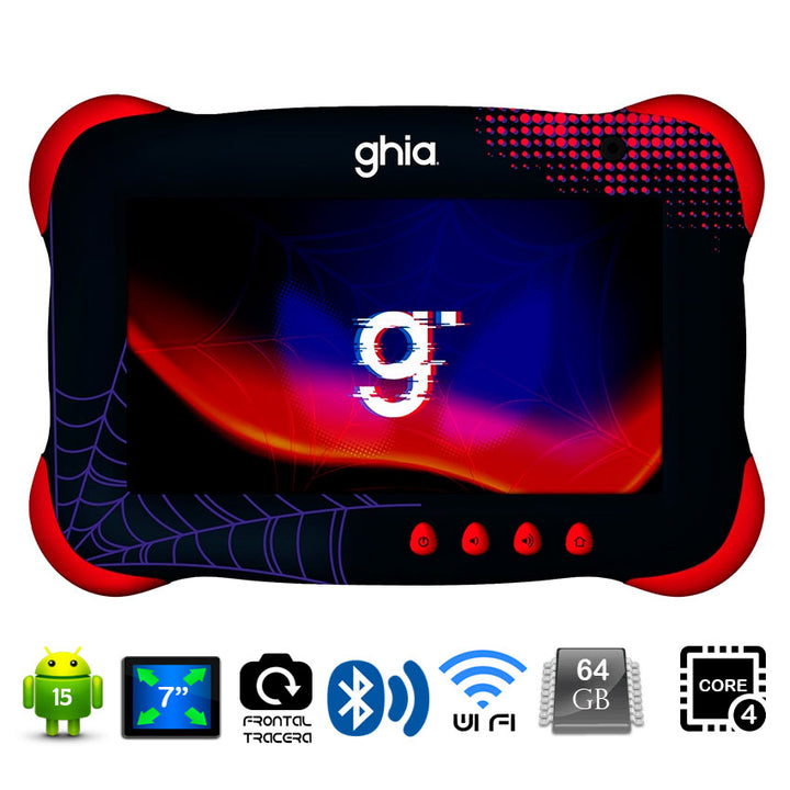 GHIA TABLET PC 7" 4 GB RAM 64 GB MEMORIA INTERNA(SPIDER-GK333S25)