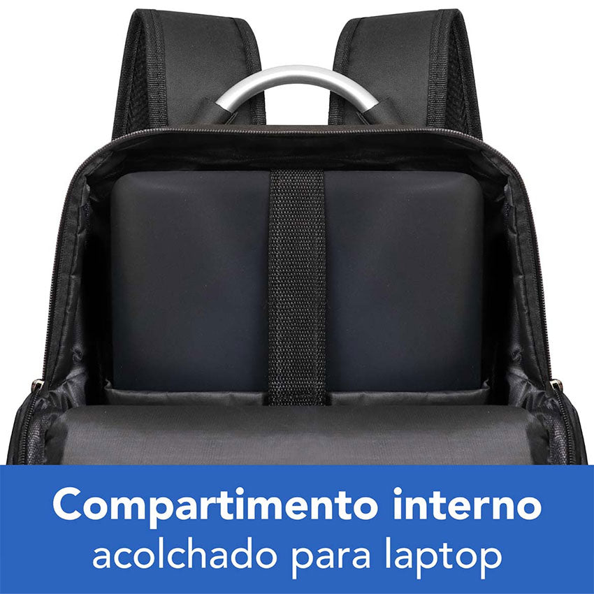 BROBOTIX MOCHILA PARA LAPTOP 15 PULGADAS