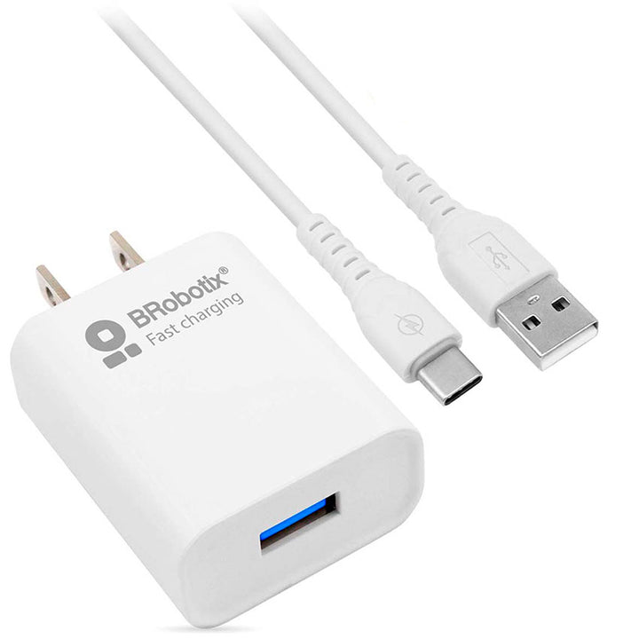 BROBOTIX ADAPTADOR AC USB C/CABLE USB TIPO C