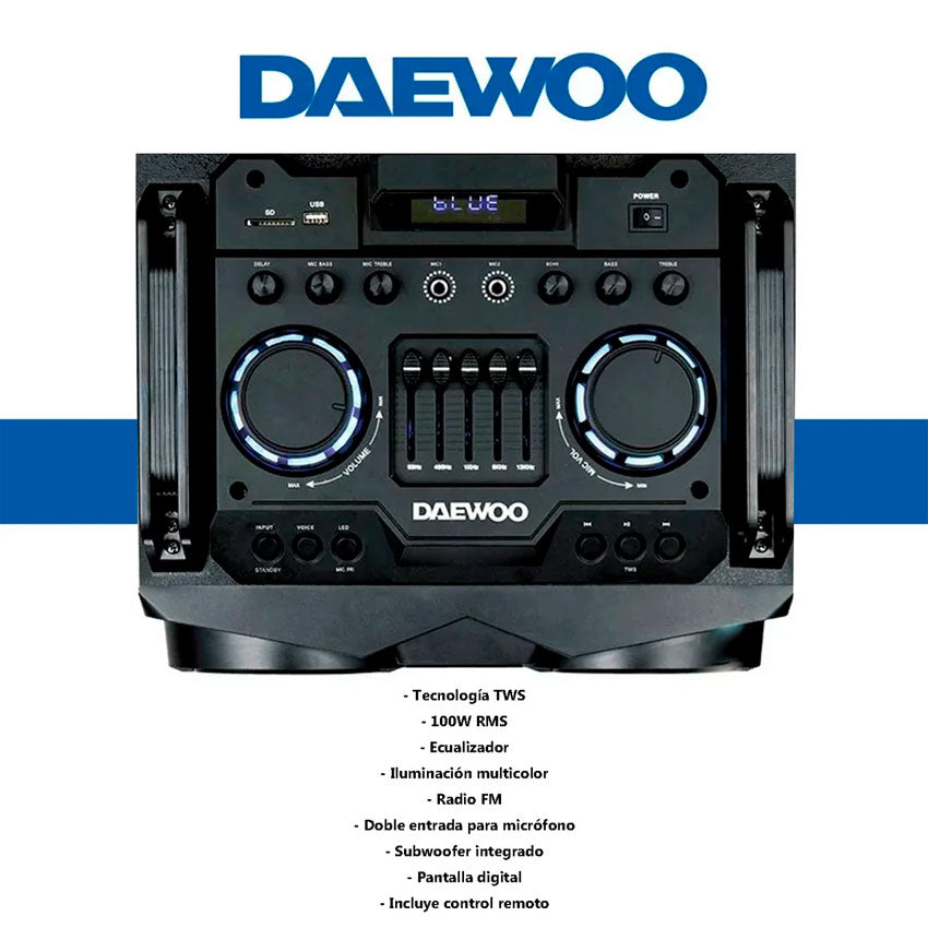 DAEWOO BAFLE 3 X 10"