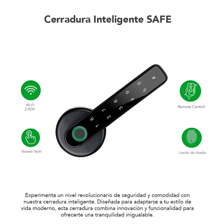 ROCKET HOUSE CERRADURA INTELIGENTE