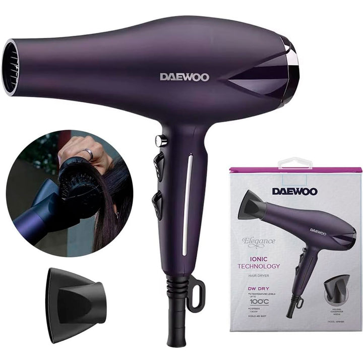 SECADORA DE CABELLO 2 VEL DAEWOO