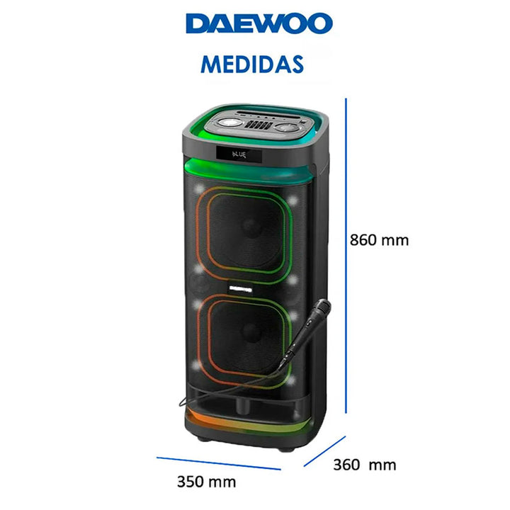 DAEWOO BAFLE 2 X 10"