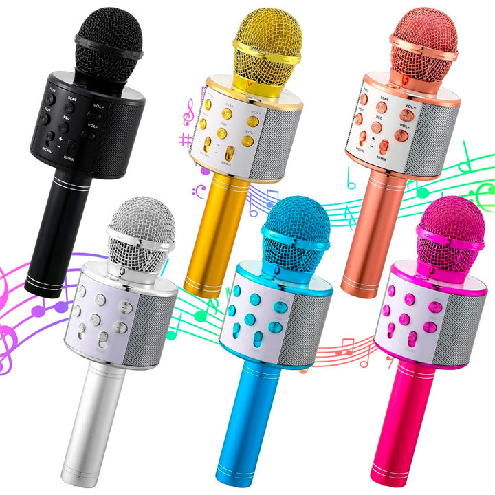 LINKBITS BOCINA BLUETOOTH PORTATIL TIPO MICROFONO EN VARIOS COLORES