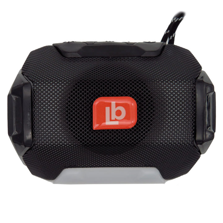 LINKBITS BOCINA PORTATIL CHICA FM USB BLUETOOTH SD MB-137 RECARGABLE